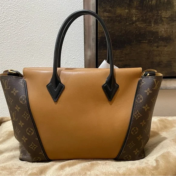 Louis Vuitton Monogram Cuir Orfevre Tote W PM Noisette - Picture 4 of 11